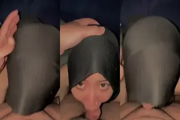 bokep Hijab menikmati sodokan kontol besar
