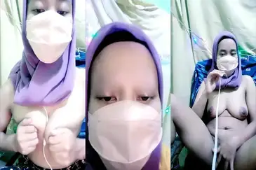 Bokep Jilbab Ungu Desah Mesra Becek